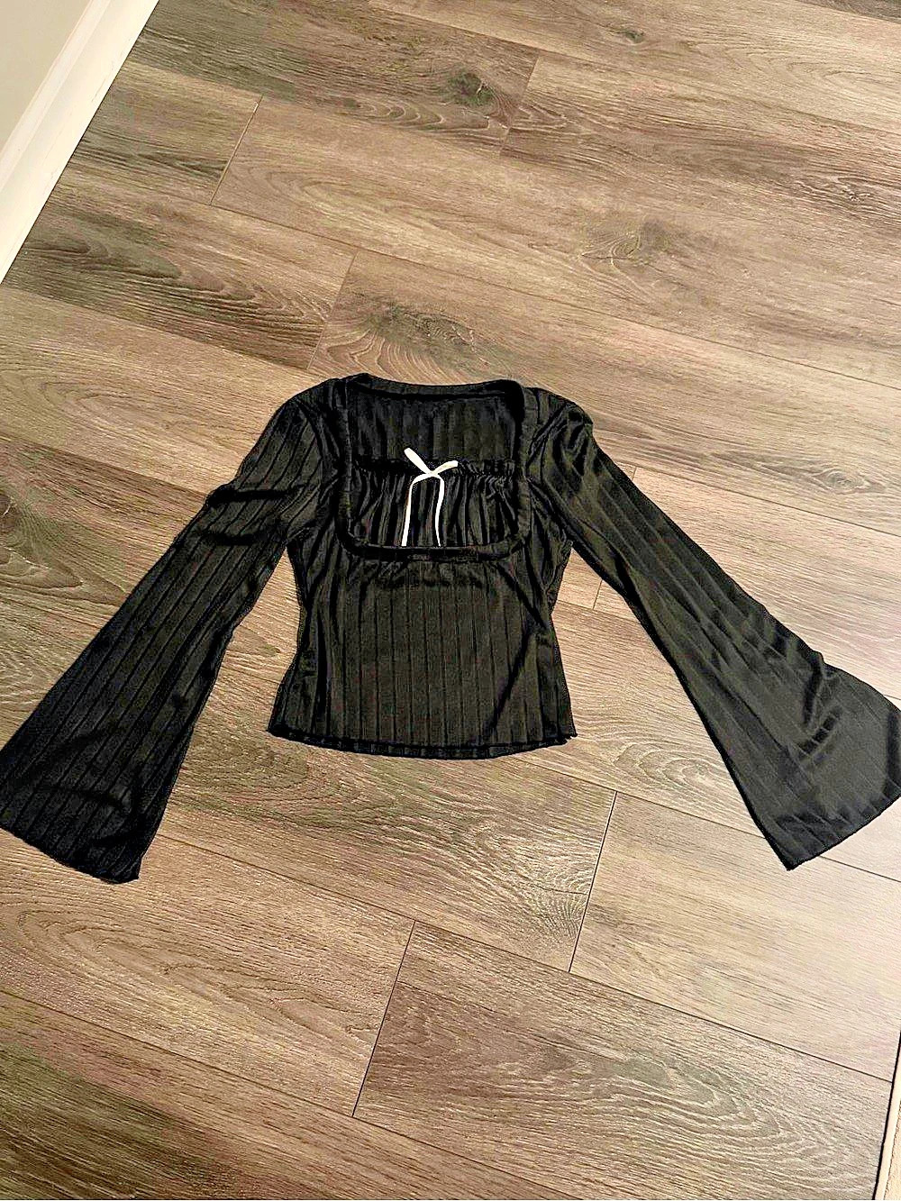 Black Top With Bow